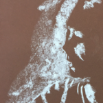 Porträt zeichnen mit Model Dramatisches Licht und Schatten